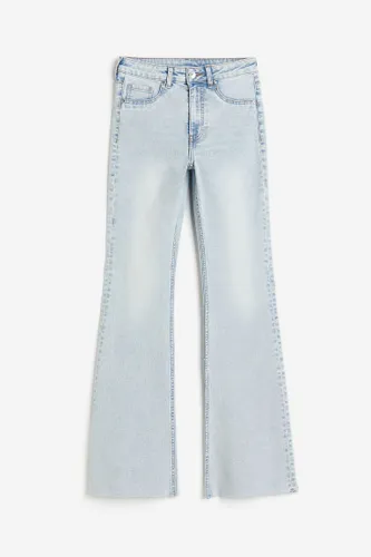 H & M - Flared High Jeans - Blau - Damen