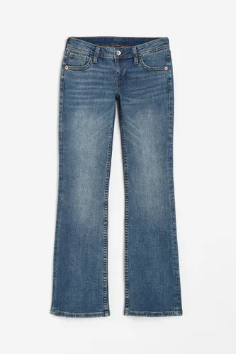 H & M - Flared Low Jeans - Blau - Damen