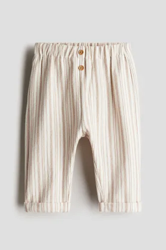 H & M - Joggpants aus Baumwollfrottee - Beige - Kinder