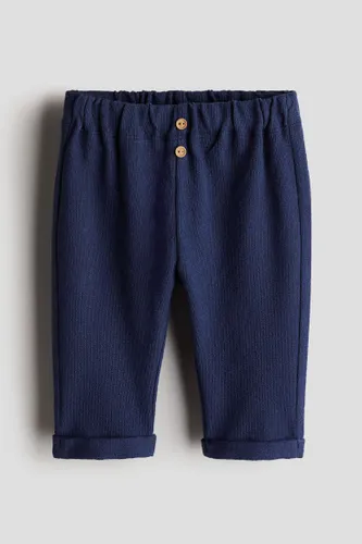 H & M - Joggpants aus Baumwollfrottee - Blau - Kinder