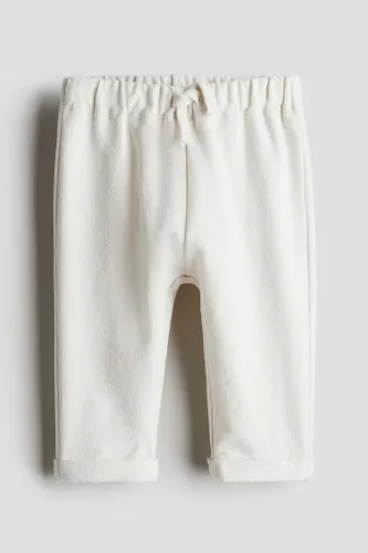 H & M - Joggpants aus Frottee - Weiß - Kinder