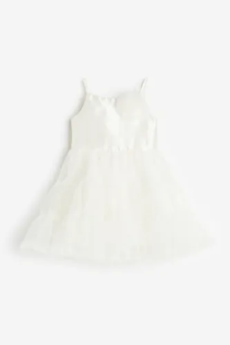 H & M - Kleid mit Tüllrock - Weiß - Kinder