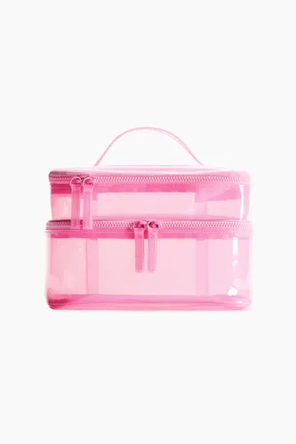 H & M - Kulturtasche mit zwei Böden - Rosa - Beauty