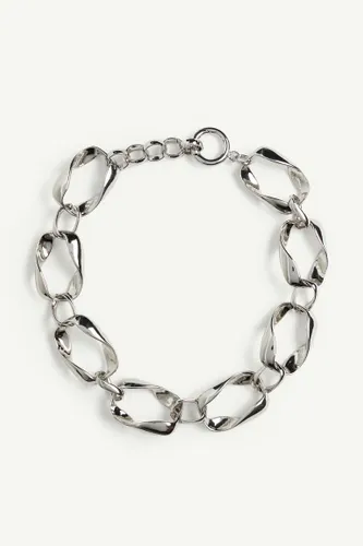 H & M - Kurze Halskette - Silber - Damen