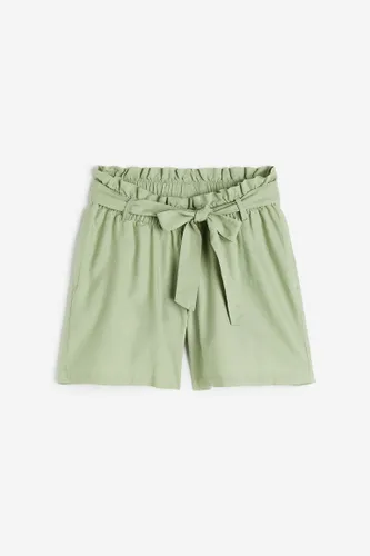 H & M - MAMA Before & After Shorts aus Leinenmischung - Grün - Damen