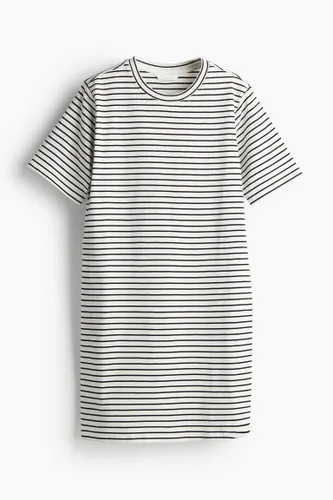 H & M - MAMA T-Shirt-Kleid mit Stillfunktion - Weiß - Damen