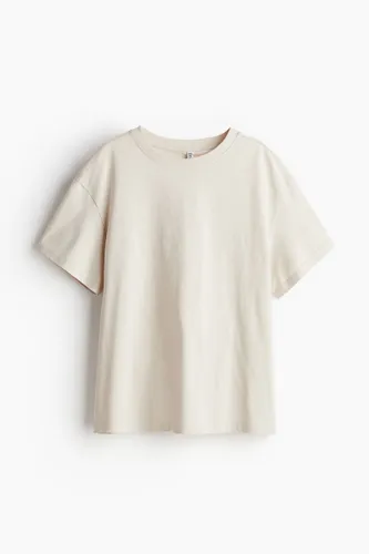 H & M - Oversized T-Shirt - Beige - Damen