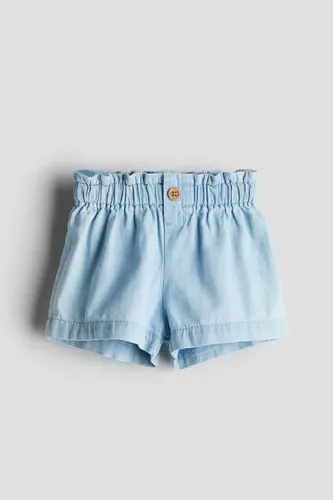 H & M - Paperbag-Shorts - Blau - Kinder