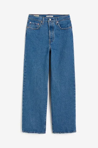 H & M - Ribcage Straight Ankle Jeans - Blau - Damen