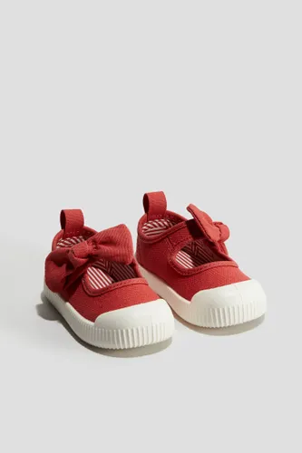 H & M - Sandalen aus Baumwolle - Rot - Kinder