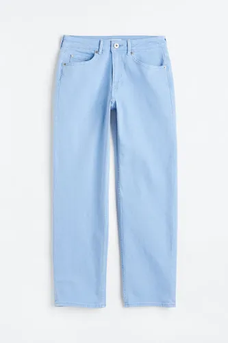 H & M - Slim Regular Ankle Jeans - Blau - Damen