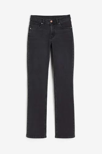 H & M - Slim Regular Jeans - Grau - Damen