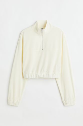 H&M Sport-Sweatshirt Weiß