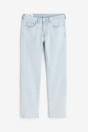 H & M - Straight Regular Jeans - Blau - Herren