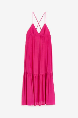 H & M - Strandkleid aus Popeline - Rosa - Damen