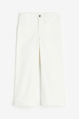 H & M - Superstretch Wide Leg Jeans - Weiß - Kinder