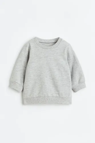 H & M - Sweatshirt aus Baumwolle - Grau - Kinder