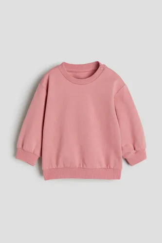 H & M - Sweatshirt aus Baumwolle - Rosa - Kinder