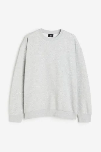 H & M - Sweatshirt in Loose Fit - Grau - Herren