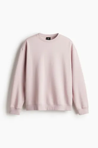 H & M - Sweatshirt in Loose Fit - Rosa - Herren