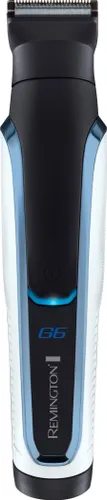 Haar- und Bartschneider REMINGTON "Graphite Series PG 6000" Haarschneider blau (schwarz, weiß, blau) Bartschneider