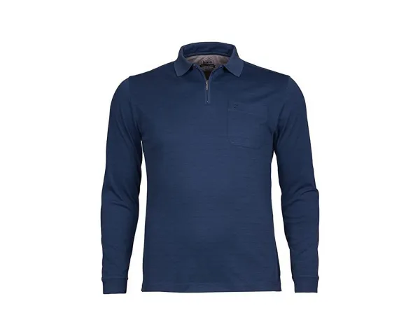 Hailys Men Poloshirt marineblau regular fit (1-tlg)