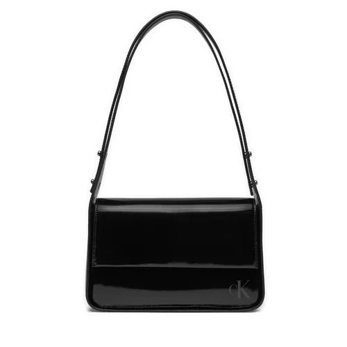 Handtasche Calvin Klein Block Ew Flap Shoulderbag25 S K60K611833 Black BEH