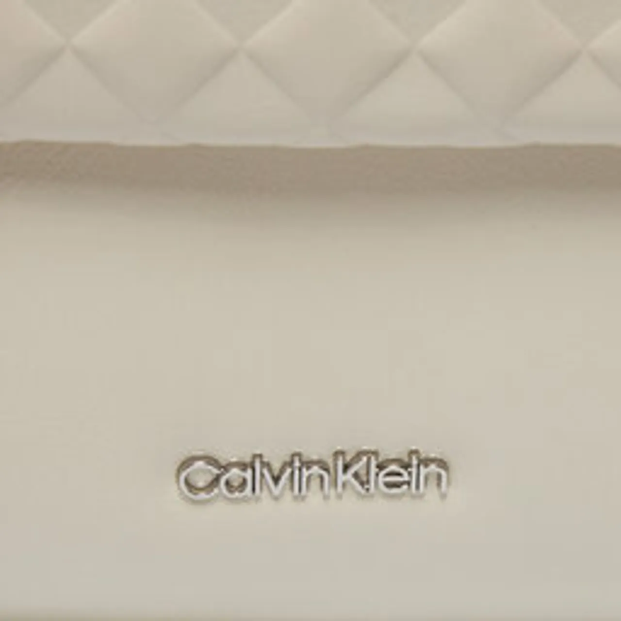 Handtasche Calvin Klein Calvin Mini Quilt Camera Bag K60K611884 Dk Ecru PC4