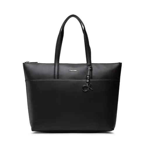 Handtasche Calvin Klein Ck Must Shopper Lg W/Slip Pkt K60K609860 Ck Black BAX