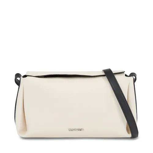 Handtasche Calvin Klein Gracie Mini Bag_Canvas K60K611754 Dk Ecru Canvas PC4