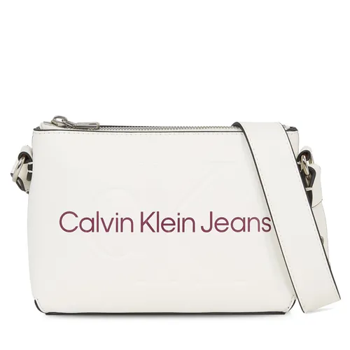 Handtasche Calvin Klein Jeans Sculpted Camera Pouch21 Mono K60K610681 Ivory YBI
