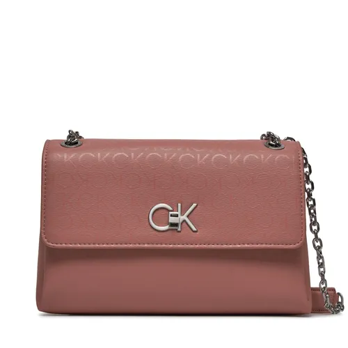 Handtasche Calvin Klein Re-Lock Ew Conv Xbody_Epi Mono K60K611564 Ash Rose Mono VB8