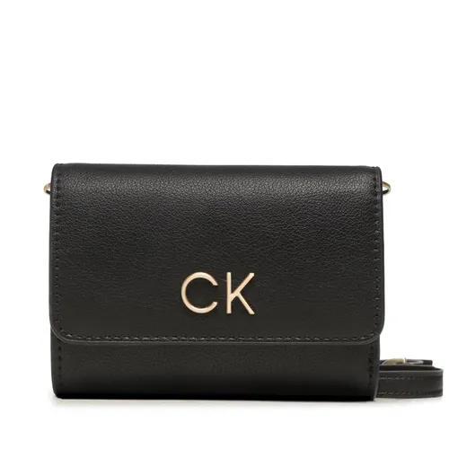 Handtasche Calvin Klein Re-Lock Trifold Sm W/Strap K60K611010 BAX