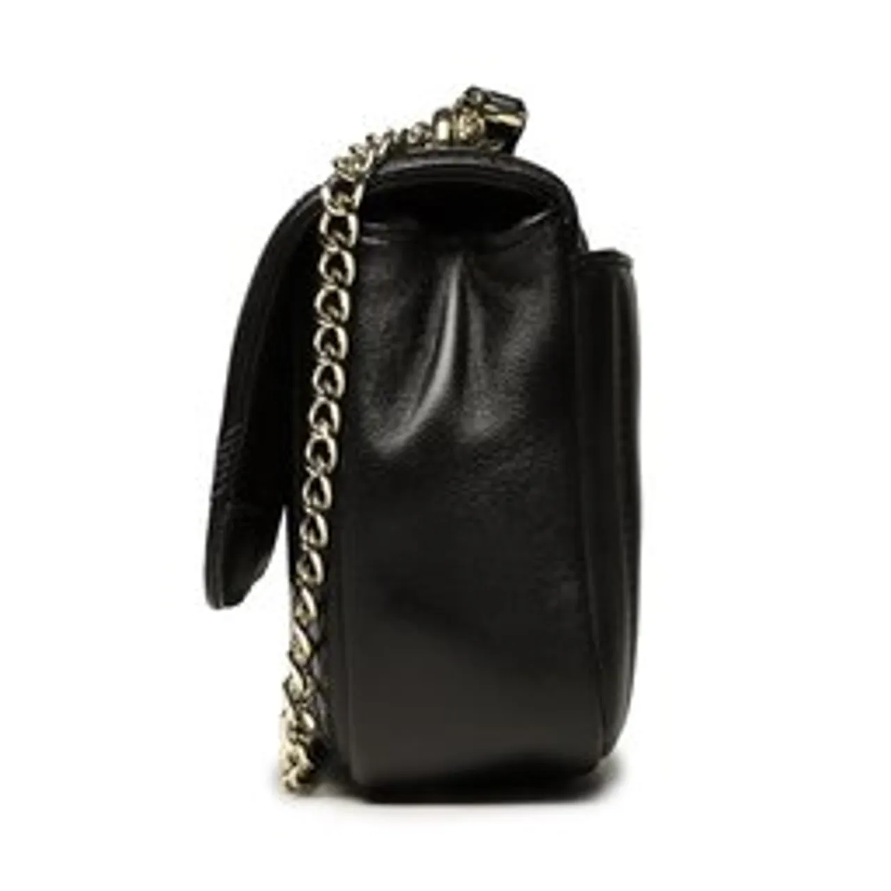 Handtasche DKNY Becca Md Flap Should R313BW79 Blk/Gold BGD