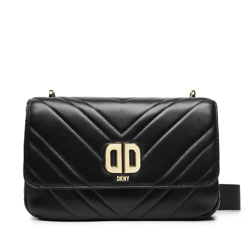 Handtasche DKNY Delphine Shoulder Ba R23EBK75 Blk/Gold BGD