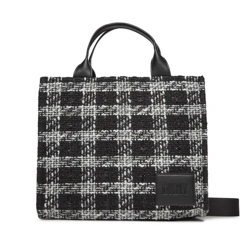 Handtasche DKNY Handle Md Tote R33A4R57 Blk/Wht 12 BLW