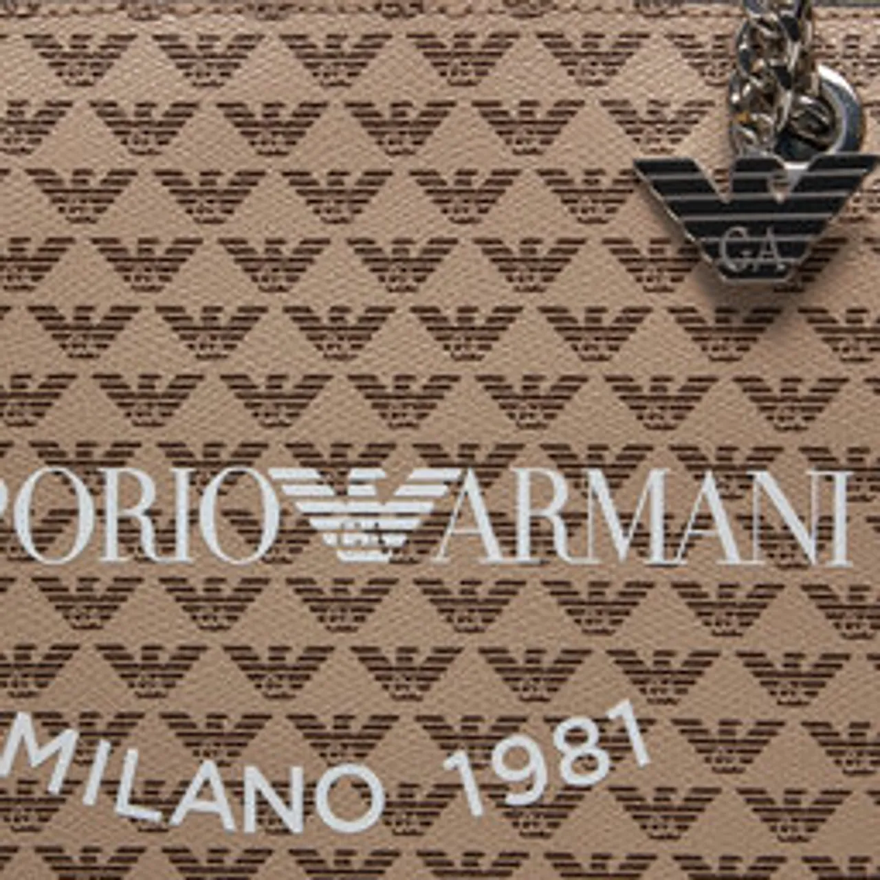 Handtasche Emporio Armani Y3D159 YWS0E 80757 Ecru/T.Moro/Bianco