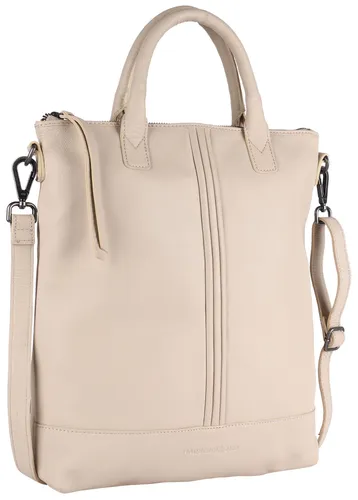Handtasche HARBOUR 2ND Gr. B/H/T: 34 cm x 40 cm x 8 cm, beige (cream) Damen Taschen Handtaschen