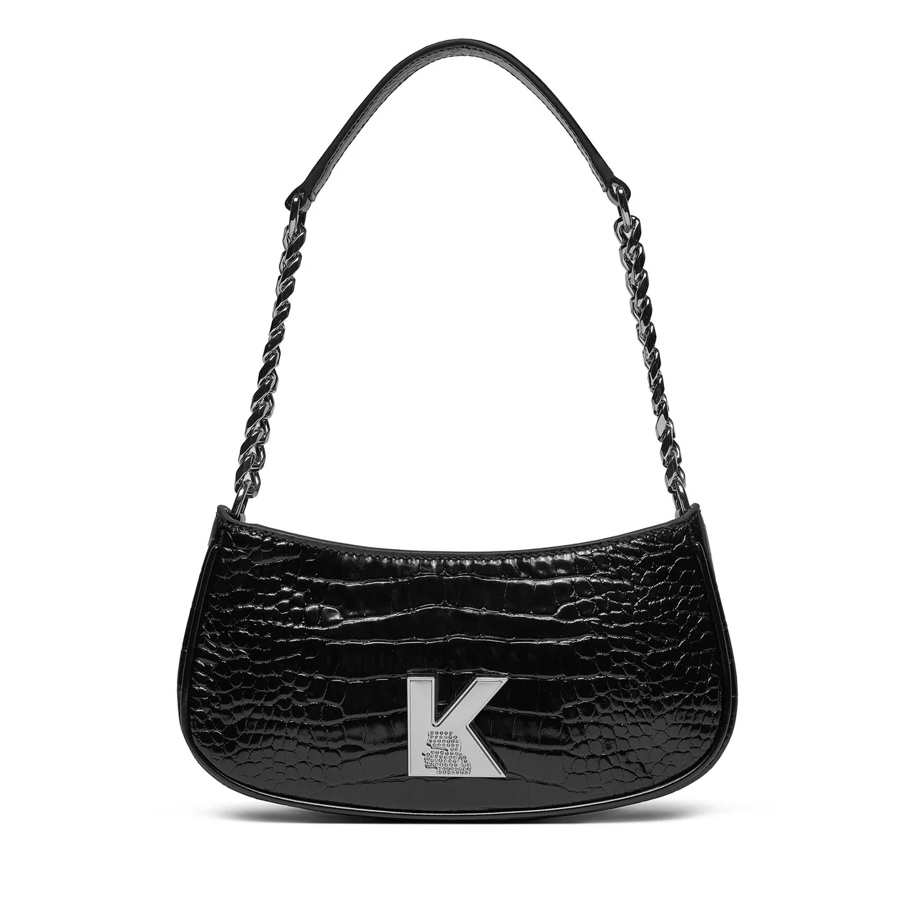 Handtasche KARL LAGERFELD 240W3002 Black