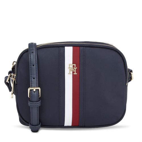 Handtasche Tommy Hilfiger Poppy Crossover Corp AW0AW15893 Space Blue DW6