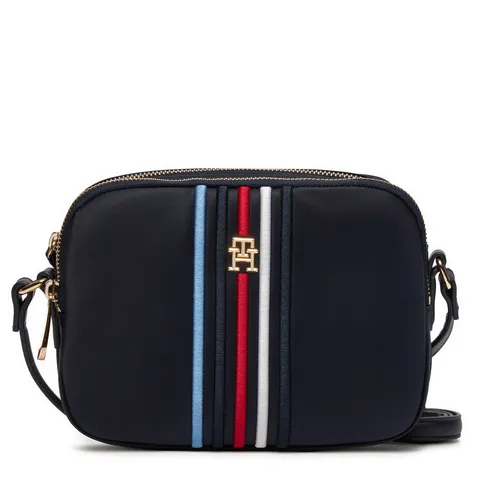 Handtasche Tommy Hilfiger Poppy Crossover Corp AW0AW15985 Space Blue DW6