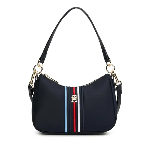 Handtasche Tommy Hilfiger Poppy Shoulder Bag Corp AW0AW16780 Space Blue DW6