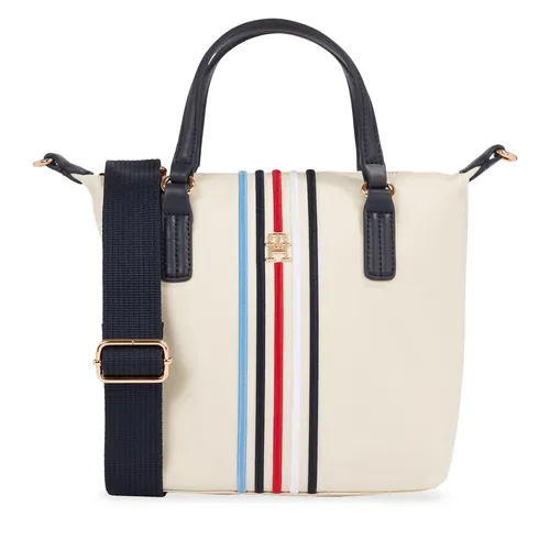 Handtasche Tommy Hilfiger Poppy Small Tote Corp AW0AW15986 Calico AEF