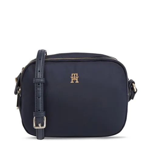 Handtasche Tommy Hilfiger Poppy Th Crossover AW0AW15638 Space Blue DW6
