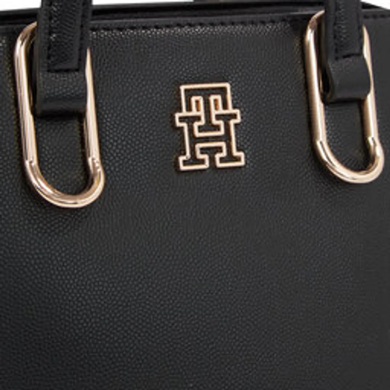 Handtasche Tommy Hilfiger Th Timeless Med Tote AW0AW15223 Black BDS