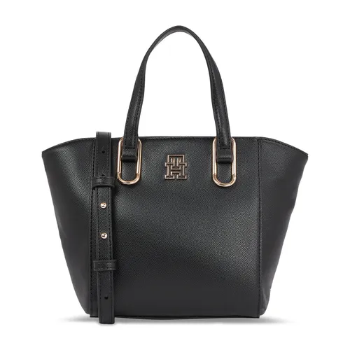 Handtasche Tommy Hilfiger Th Timeless Med Tote AW0AW15223 Black BDS
