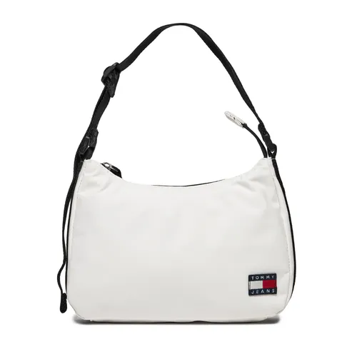 Handtasche Tommy Jeans Tjw Essential Daily Shoulder Bag AW0AW15815 Ancient White YBH