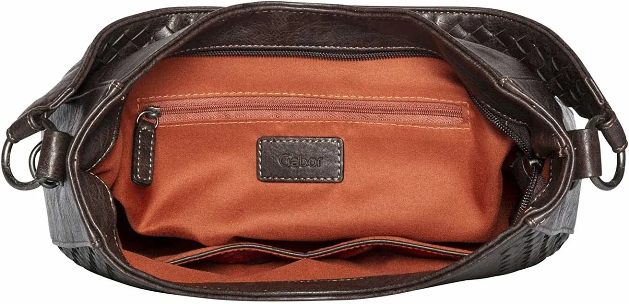 Handtaschen braun AYLA, Hobo bag, dark brown -
