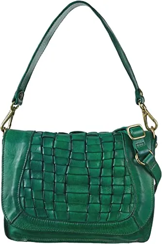 Handtaschen grün Handbag flap M 40