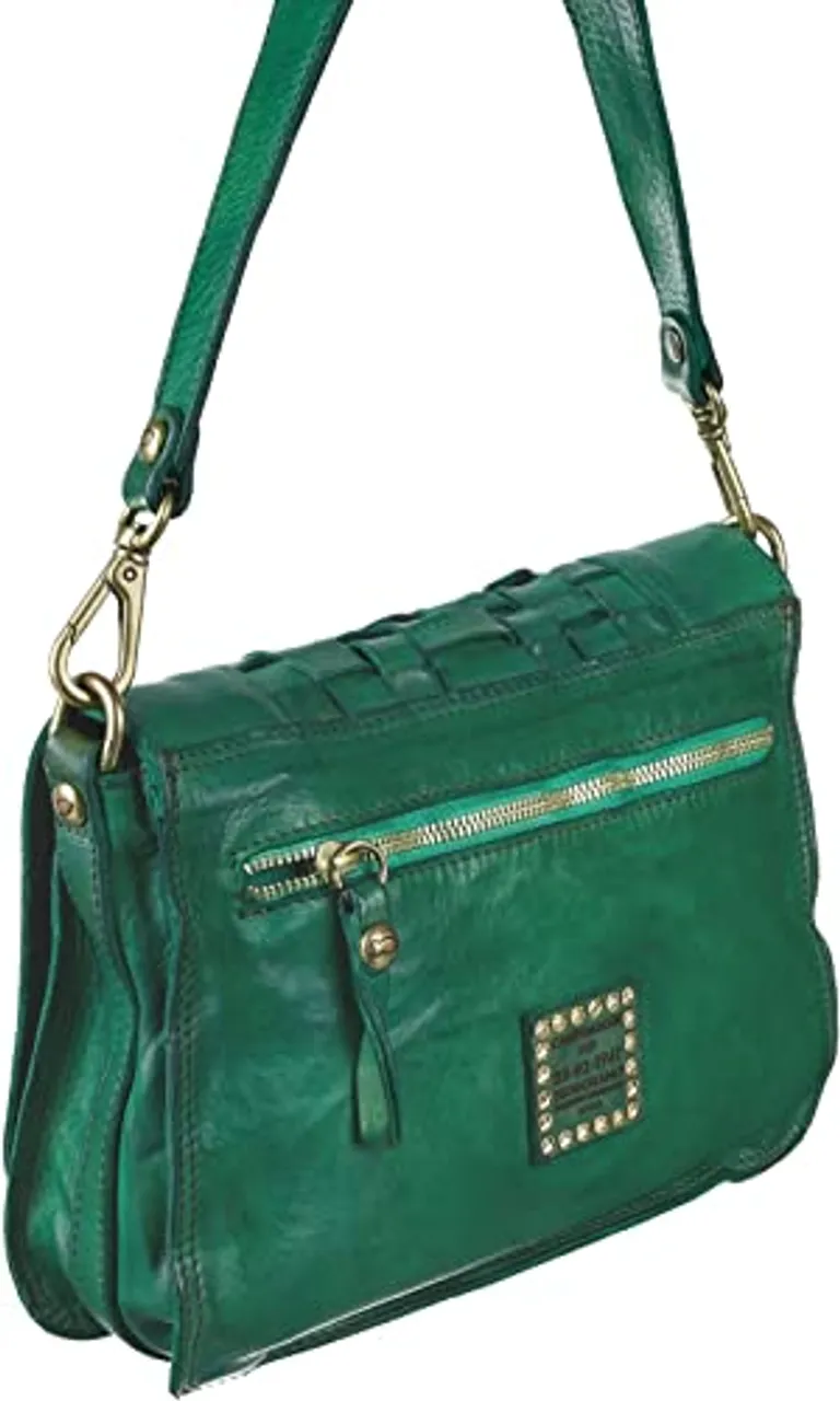 Handtaschen grün Handbag flap M 40
